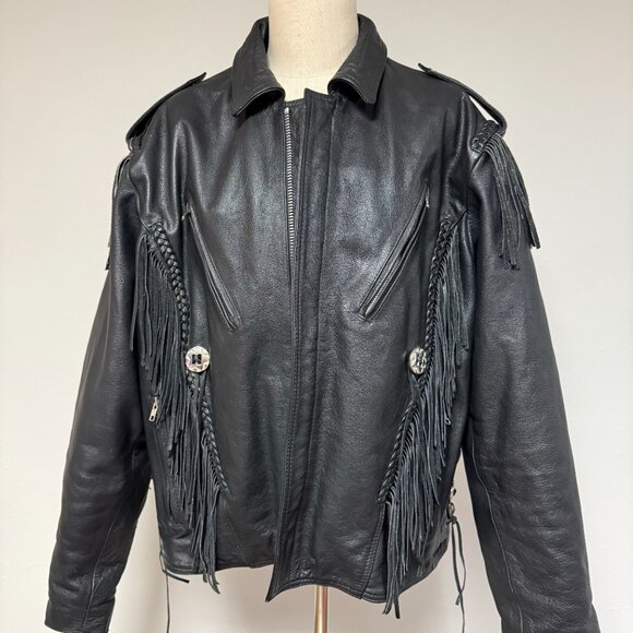 VTG Leather Jacket - Picture 2 of 10